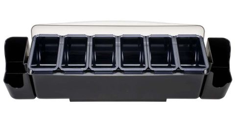 6-Compartment Deep Condiment Holder  474 x168.5 x180mm