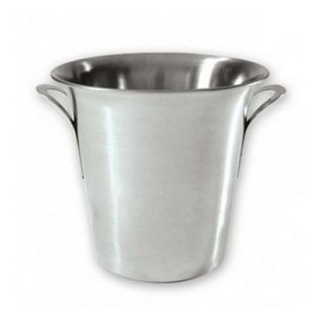 Wine Bucket 18/8 215x200mm Satin Finish HD Tulip Style