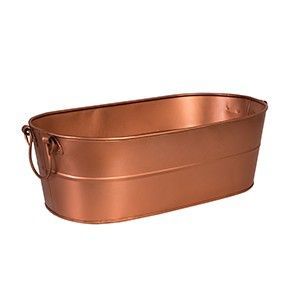 MODA Brookyln Beverage Tub - Copper Satin (plain)