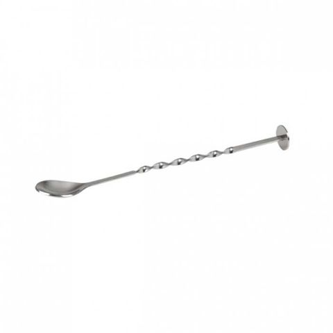 Bar Spoon with Crusher S/S