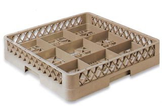 Glass Rack 9 Compartment