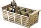 Cutlery Basket 8 Compartment Beige