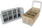 Cutlery Basket 8 Compartment Beige