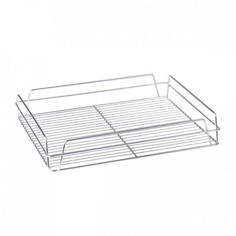 Glass Basket (Chrome) - Rectangular 430x355x75mm