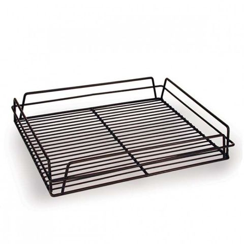 Glass Basket (Black) - Rectangular 430x355x75mm