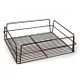 Glass Basket (Black) - Rectangular 435x355x125mm