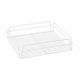 Glass Basket (White) - Square 355x355x75mm