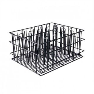 20 Compartment Glass Basket (Black) - 430x355x215mm
