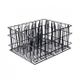 20 Compartment Glass Basket (Black) - 430x355x215mm