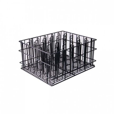 30 Compartment Glass Basket (Black) - 430x355x215mm