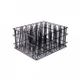 30 Compartment Glass Basket (Black) - 430x355x215mm