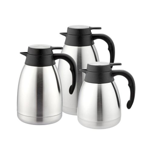 Vacuum Insulated S/S Teapot 2.0L Satin Finish