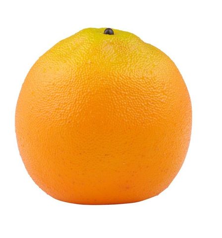 Artificial Fruit Navel Orange 8cm