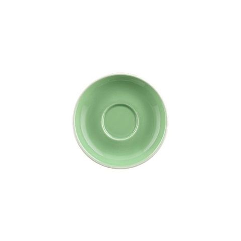 Tulip Espresso Saucer 120mm ROCKINGHAM Mint Green/White