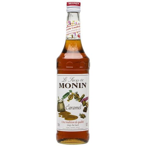 Monin Caramel Syrup 700ml (6 bottles)