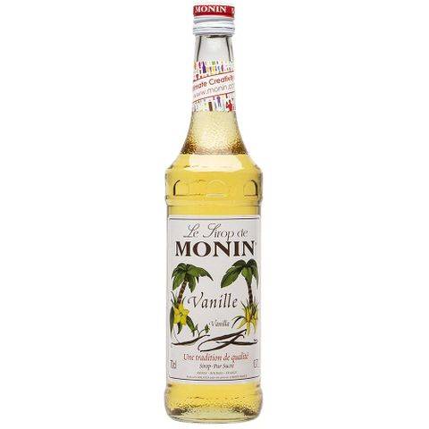 Monin Vanilla Syrup 700ml (6 bottles)