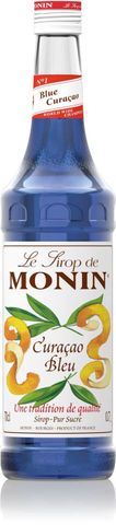 Monin Blue Curacao Syrup 700ml (6 bottles)