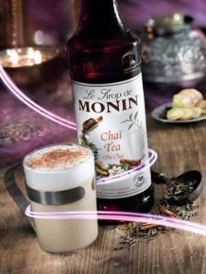 Monin Chai Tea Syrup 1L (4 bottles)