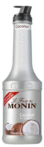 Monin Fruit Puree Coconut 1L (4 bottles)