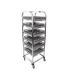 7 Layers- Glass / Dish Rack Dolly 630x700x1700mm