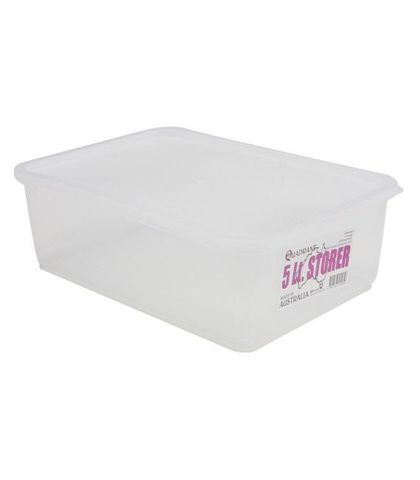 5L Rectangle Plastic Food Storage Box