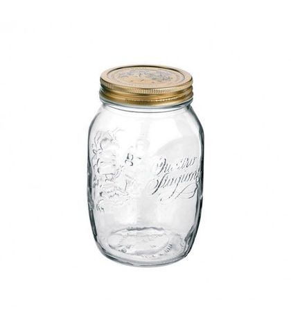 Quatro Stagioni Jar - 100mm/1.0lt (86mm Lid) Bormioli Rocco