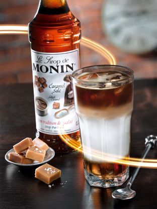 Monin Salty Caramel Syrup 700ml (6 bottles)