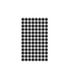 Black Gingham Greaseproof Paper 190x310mm MODA