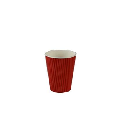 Detpak Ripple-Wrap Hot Cup 16oz Red