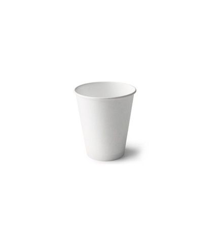 Detpak Single Wall Hot Cup 8oz White