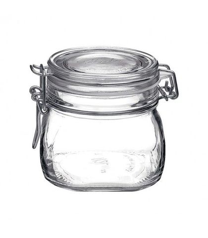 Fido Jar with Clear Lid - 0.56lt Bormioli Rocco