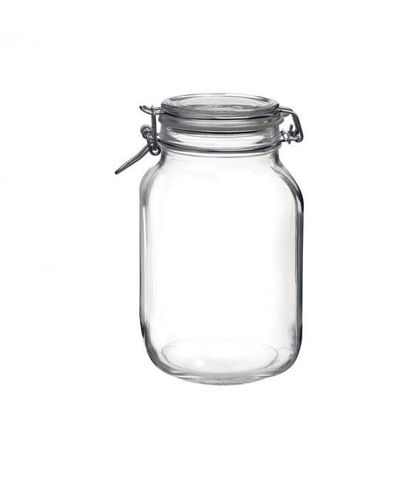 Fido Jar with Clear Lid - 2.13lt Bormioli Rocco