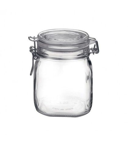Fido Jar with Clear Lid - 0.87lt Bormioli Rocco