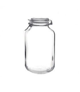 Fido Jar with Clear Lid - 4.06lt Bormioli Rocco