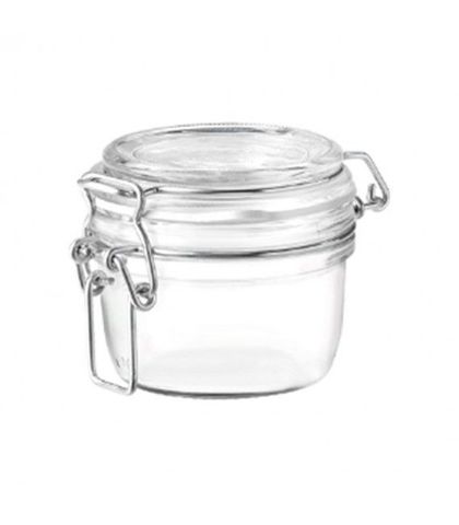 Fido Jar with Clear Lid - 0.125lt Bormioli Rocco