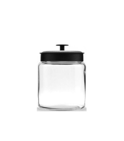 Anchor Hocking Montana Jar with Black Lid 1.9L 18x15cm