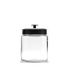 Anchor Hocking Montana Jar with Black Lid 1.9L 18x15cm