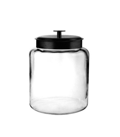 Anchor Hocking Montana Jar with Black Lid 7.5L 27x22.5cm