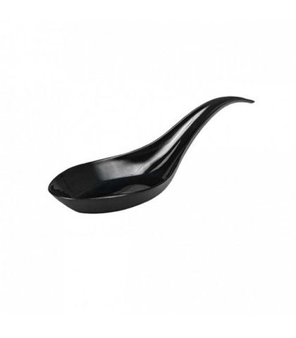 Food Presentation Chinese Spoon-BLACK, 10ml 100pcs / PACK