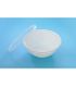 1050ml Round Bowl Container White
