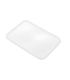 Lid to suit 500mL-1500mL Rectangle Ribbed Container White