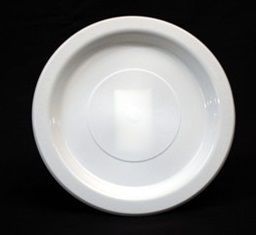 230mm/9" Plate White (50/pack)