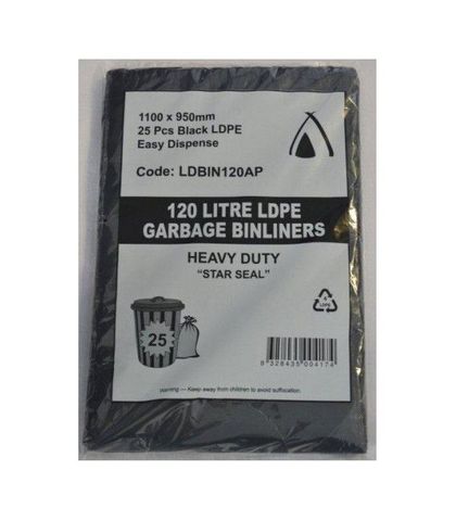 Heavy Duty 120 Litre Bin Liner