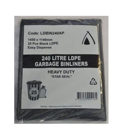 Heavy Duty 240 Litre Bin Liner