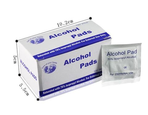 Thermometer Probe Alcohol Wipes (100/box)