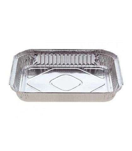 Large Oblong Half Gastronome Foil Tray2500ml 315x254x38mm (100/carton)