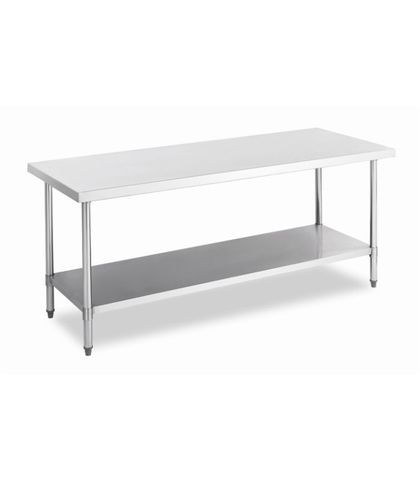 Stainless Steel Work Table Bench with Under Shelf 1200x600x900mm