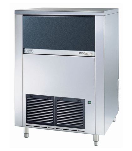 BREMA Ice Maker With Internal Storage Bin. Up To 130Kg Production. Cone Shape Ice Cube