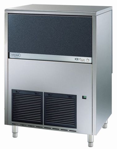 BREMA Ice Maker With 40Kg Internal Storage Bin. Up To 67Kg Production. Cone Shape Ice Cube