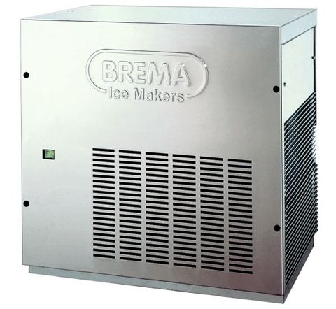 Brema modular flaker with 160kg production per 24 hours. Requires cover assembly